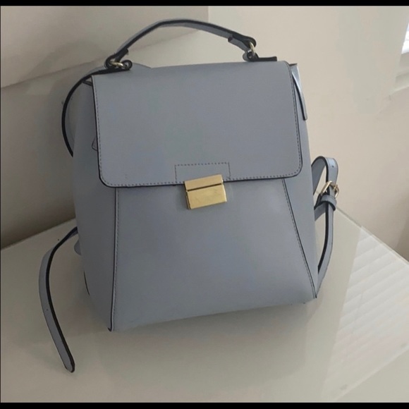 Blue Zara Basic Collection Baby Bag